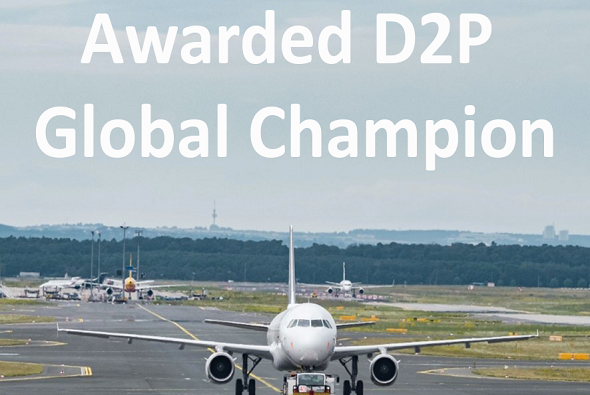 人生就是博航空再次获得空客D2P“全球冠军”称号